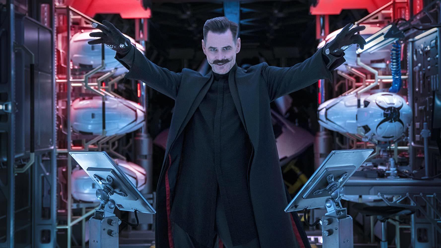 Jim Carrey em Sonic the Hedgehog (2020)