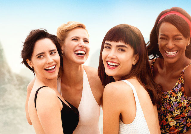 personagens de coisa mais linda na praia