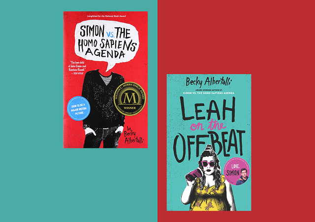 capas de com amor simon e leah fora de sintonia