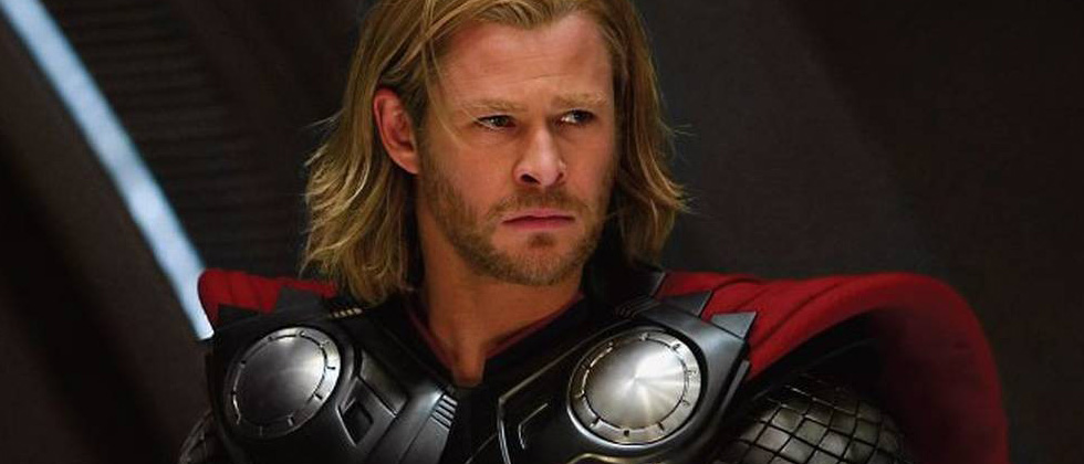 Thor com a primeira armadura