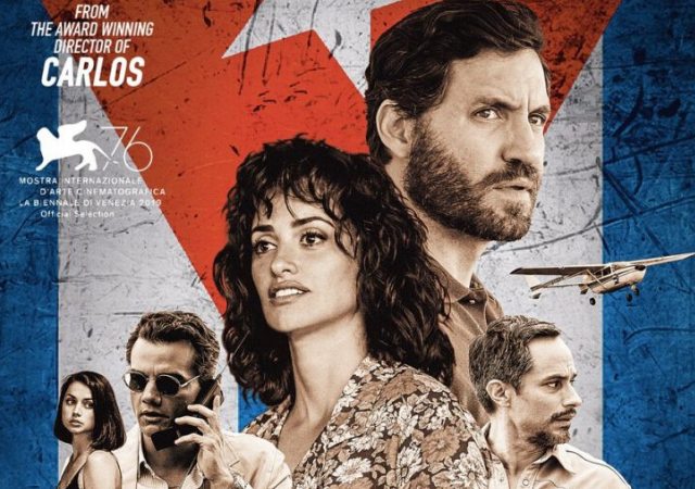 personagens principais no pôster de Wasp Network: Rede de Espiões