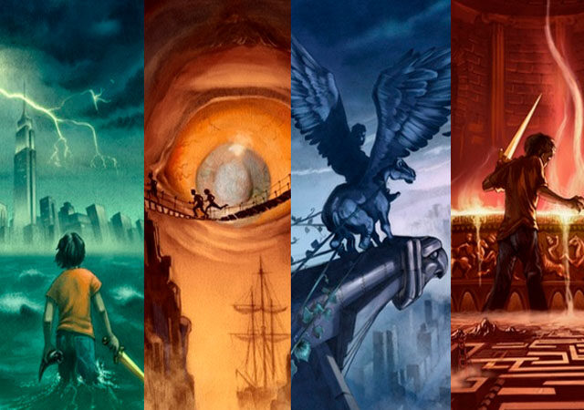 percy jackson capas dos livros
