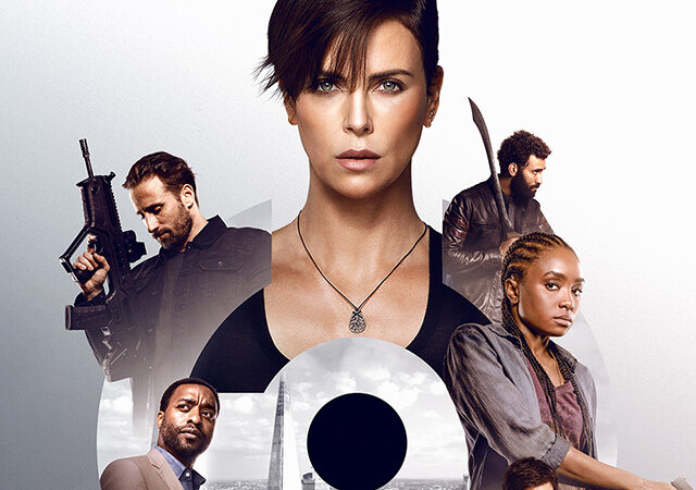 personagens principais no pôster de The Old Guard