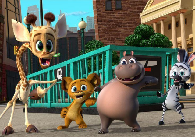 Personagens de madagascar filhotes 