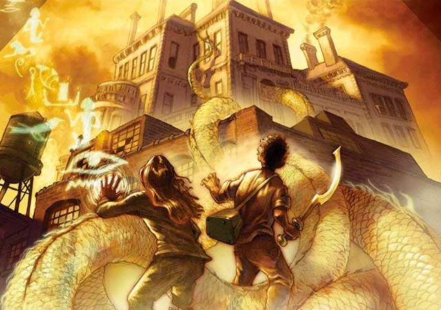 Capa do livro 1 de As Crônicas dos Kane