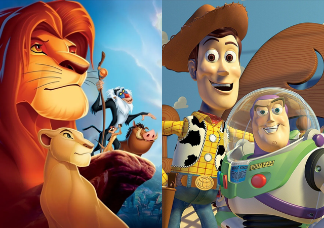 TOP ANIMAÇÕES DISNEY/PIXAR