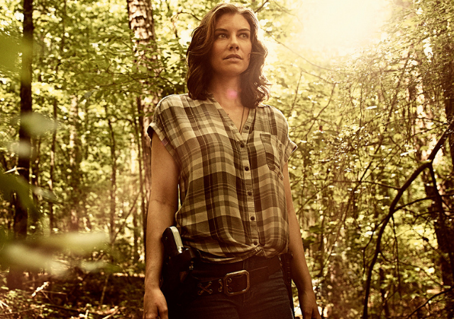 lauren cohan como maggie rhee