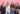 Integrantes do grupo Little Mix, que lançaram o álbum Confetti, posam em fundo rosa uma ao lado da outra