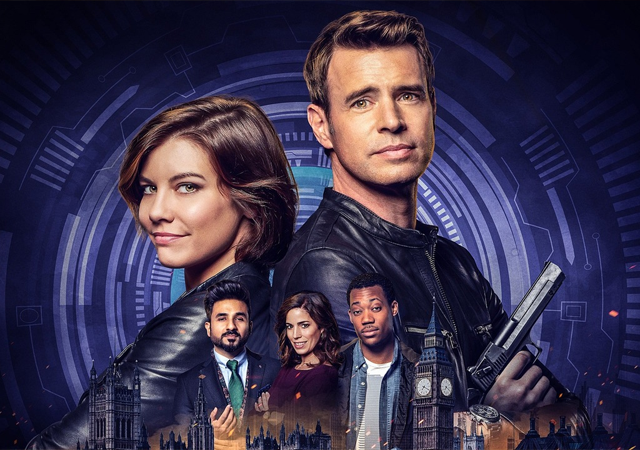 Pôster da série whiskey cavalier, que recebeu o nome JOGO DE ESPIÕES no Brasil
