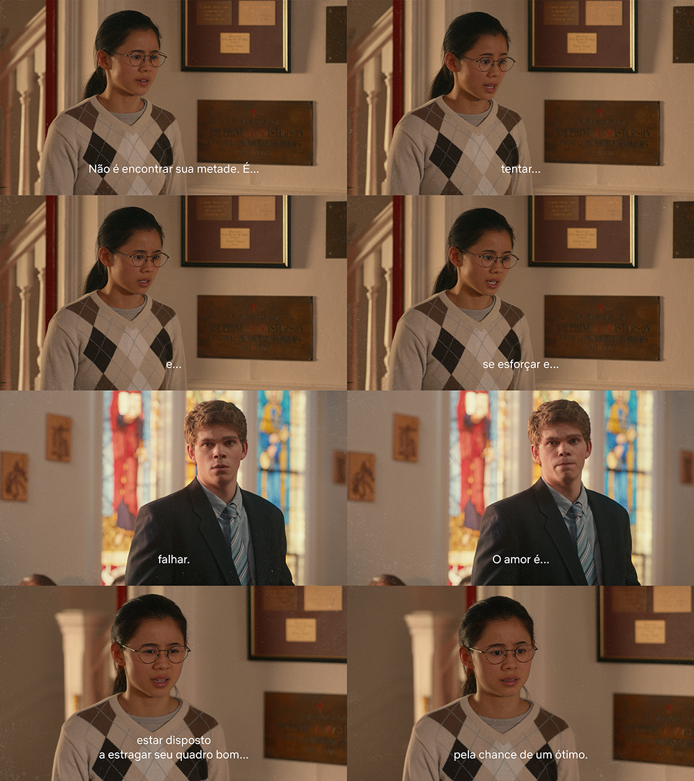 Fala de Ellie Chu foi um dos conselhos escolhido para a lista