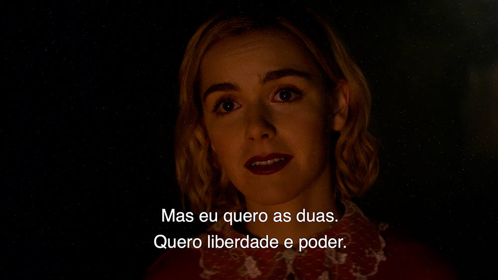 trecho Sabrina netflix
