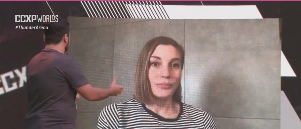 Katee Sackhof na CCXP Worlds