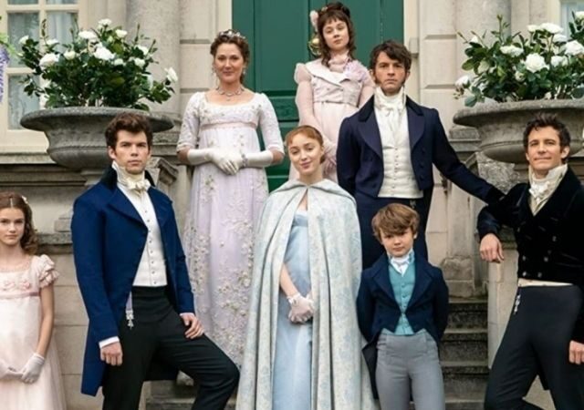 Mostrar os oito irmãos de Bridgerton