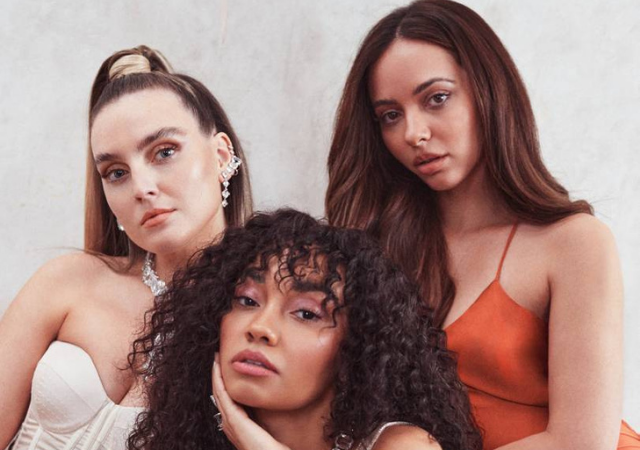 Perrie Edwards, Leigh-Anne Pinnock e Jade Thirlwall para a resvita Galmour