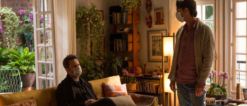 caio e miguel sess&atilde;o de terapia