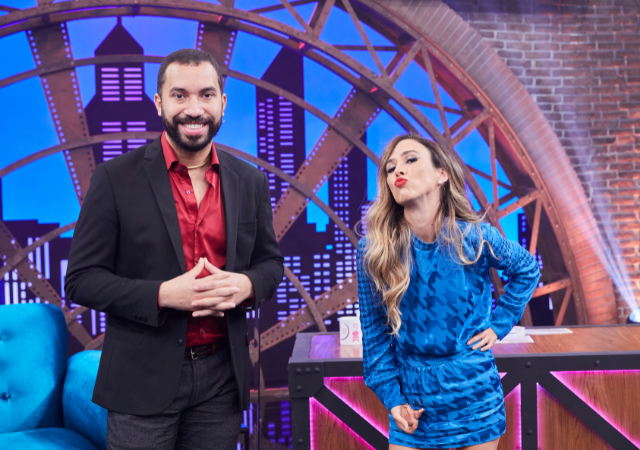 Gil do Vigor e Tata no Lady Night