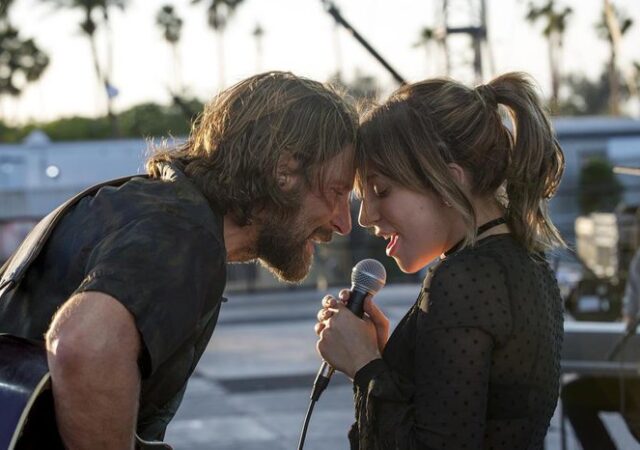 Bradley Cooper e Lady Gaga em 'A star is born'