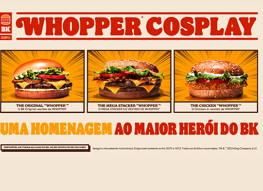 Burger King Whopper Cosplay